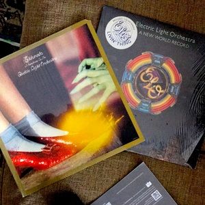 Electric Light Orchestra Vinals 70’s vintage records